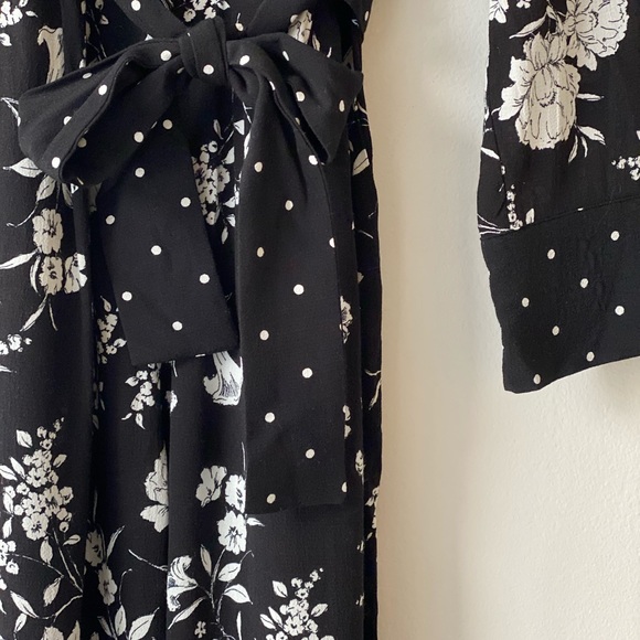 Zara black and white jumpsuit - Picture 3 of 5